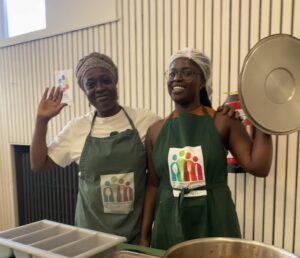 Two Ghanaian cooks